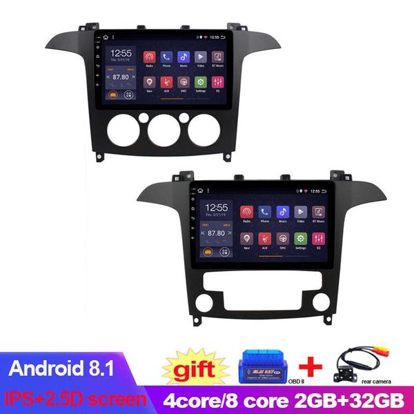player 9inch 8 core ips+2.5d android 8.1 2+32g car dvd gps navigation for s-max 2007-2008 radio audio stereo
player 9inch 8 core ips+2.5d android 8.1 2+32g car dvd gps navigation for s-max 2007-2008 radio audio stereo