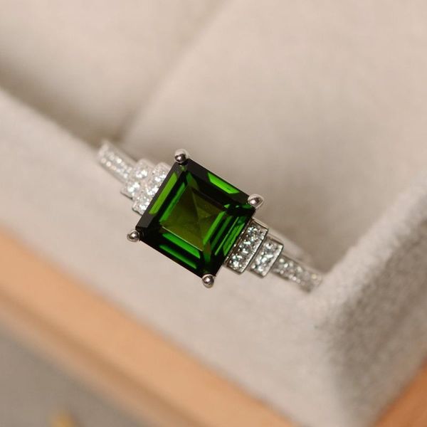 cluster rings selling european and american s925 sterling silver temperament simple emerald ring ladies wild accessories, Golden;silver
cluster rings selling european and american s925 sterling silver temperament simple emerald ring ladies wild accessories, Golden;silver