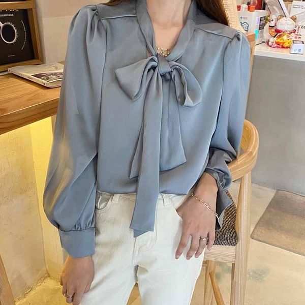 women's blouses & shirts zawfl blusas mujer de moda 2021 pleuche shirt puff sleeve bow plus chic women lace up black blouse, White
women's blouses & shirts zawfl blusas mujer de moda 2021 pleuche shirt puff sleeve bow plus chic women lace up black blouse, White
