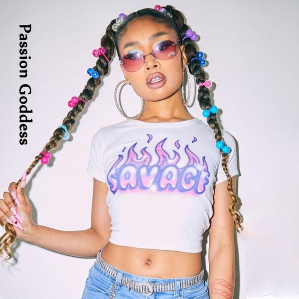 women's t-shirt harajuku women flame printed t shirt summer fire pattern short sleeve o neck crop shirts y2k style cute 2021, White
women's t-shirt harajuku women flame printed t shirt summer fire pattern short sleeve o neck crop shirts y2k style cute 2021, White