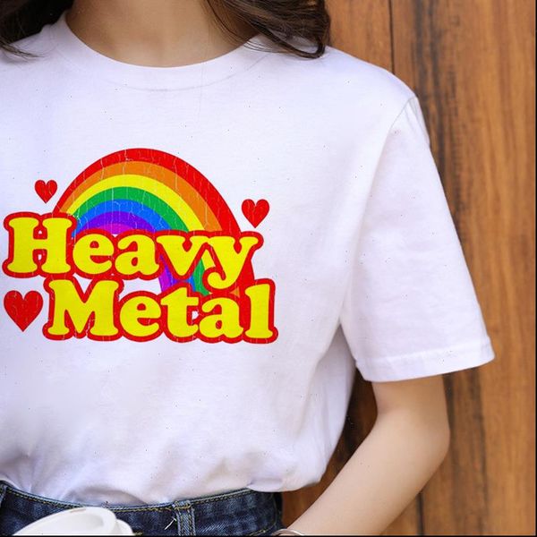 new arrival rainbow harajuku lovely funny t shirt women print t shirt graphic korean style tshirt fashion, White
new arrival rainbow harajuku lovely funny t shirt women print t shirt graphic korean style tshirt fashion, White