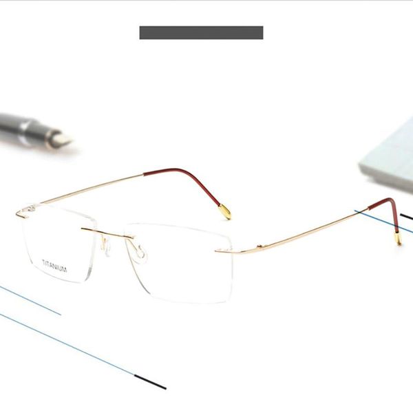 fashion sunglasses frames eyeglasses arrivals titanium material ultralight rimless women men business optical jda3072, Black
fashion sunglasses frames eyeglasses arrivals titanium material ultralight rimless women men business optical jda3072, Black