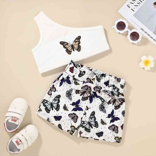 toddler kids baby girls fashion butterfly print one shoulder b utterfly shorts clothes roupa infantil menina, White
toddler kids baby girls fashion butterfly print one shoulder b utterfly shorts clothes roupa infantil menina, White