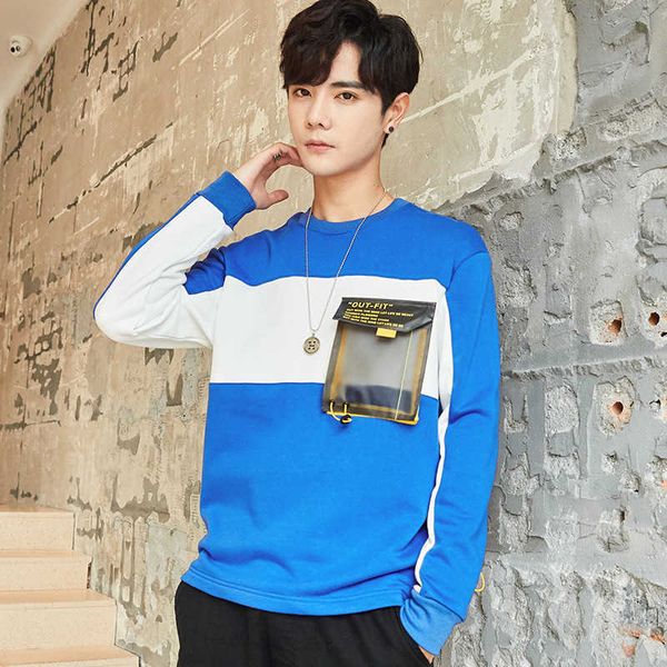 men's long weiyi sleeve t-shirt round neck korean bottomed shirt leisure sports star 1, White;black
men's long weiyi sleeve t-shirt round neck korean bottomed shirt leisure sports star 1, White;black