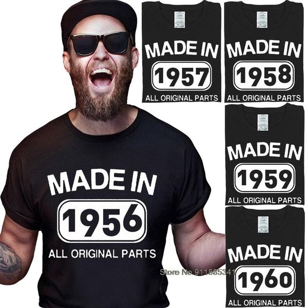 men's t-shirts in 1956-1960 t-shirt birthday gift summer retro short sleeve cotton o-neck men grandpa father tees black, White;black
men's t-shirts in 1956-1960 t-shirt birthday gift summer retro short sleeve cotton o-neck men grandpa father tees black, White;black
