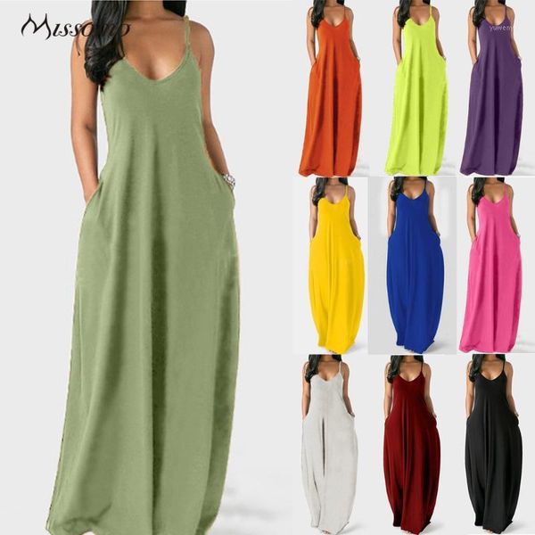 maxi dresses for women sleeveless v-neck pockets camisole summer dress loose woman vestidos plus size 5xl, Black;gray
maxi dresses for women sleeveless v-neck pockets camisole summer dress loose woman vestidos plus size 5xl, Black;gray
