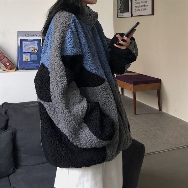 2021 winter thick lamb fur jacket men's warm fashion retro casual stand-up collar men clothes couple short coat ylpd, Black
2021 winter thick lamb fur jacket men's warm fashion retro casual stand-up collar men clothes couple short coat ylpd, Black