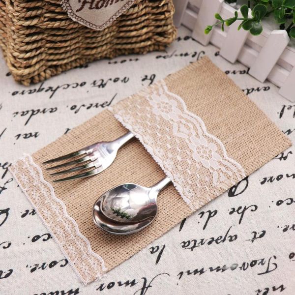 bow ties 4pcs burlap lace cutlery pouch rustic wedding tableware knife fork holder bag hessian jute table decoration accessories for home, Black;gray
bow ties 4pcs burlap lace cutlery pouch rustic wedding tableware knife fork holder bag hessian jute table decoration accessories for home, Black;gray