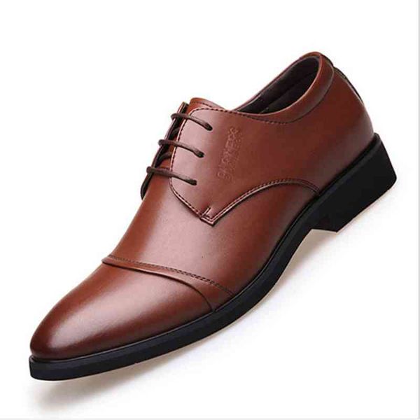dress shoes summer style classic man of leather men wear oxford marriage formal businessman the lace-up zapatos fice y6i8, Black
dress shoes summer style classic man of leather men wear oxford marriage formal businessman the lace-up zapatos fice y6i8, Black