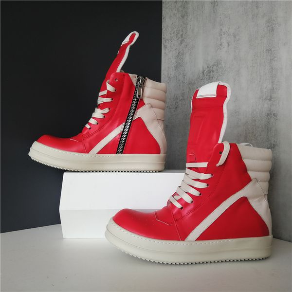 big szie genuine leather men ankle boots red and pink color man fashion street culture walking shoes men's casual party shoes, Black
big szie genuine leather men ankle boots red and pink color man fashion street culture walking shoes men's casual party shoes, Black