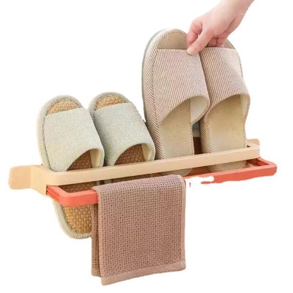 hooks & rails wall-mounted shoe rack, slippers, cabinet storage household space-saving rack
hooks & rails wall-mounted shoe rack, slippers, cabinet storage household space-saving rack