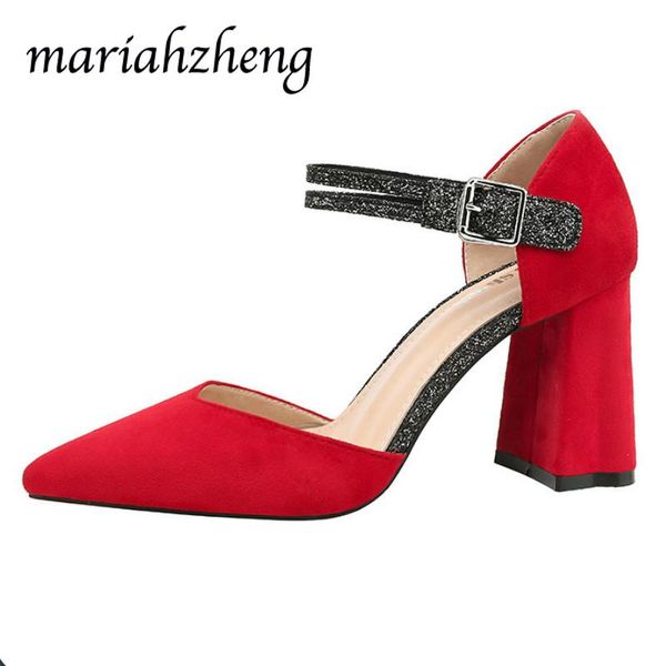 dress shoes meriahzheng 8.5cm fashion pointed high-heeled suede shallow mouth women's single with thick heel lsj, Black
dress shoes meriahzheng 8.5cm fashion pointed high-heeled suede shallow mouth women's single with thick heel lsj, Black