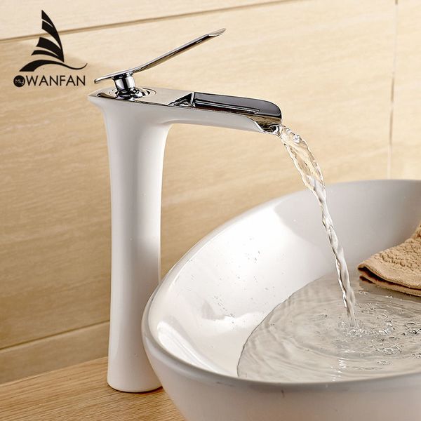 bathroom sink faucets basin modern white waterfall single hole cold and water tap mixer taps 6008 y33j
bathroom sink faucets basin modern white waterfall single hole cold and water tap mixer taps 6008 y33j
