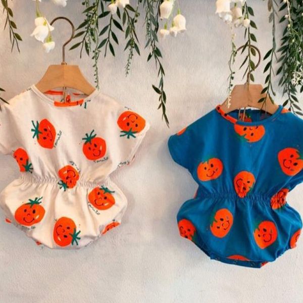 jumpsuits summer fashion toddler baby fruits print rompers born girls boys casual infant korean clothing 0-2y, Blue
jumpsuits summer fashion toddler baby fruits print rompers born girls boys casual infant korean clothing 0-2y, Blue