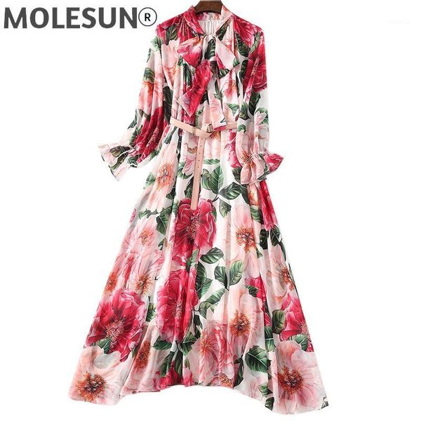 casual dresses runway summer women's fashion beach party gorgeous floral print chiffon trumpet sleeve bohemian elegant midi dress, Black;gray
casual dresses runway summer women's fashion beach party gorgeous floral print chiffon trumpet sleeve bohemian elegant midi dress, Black;gray
