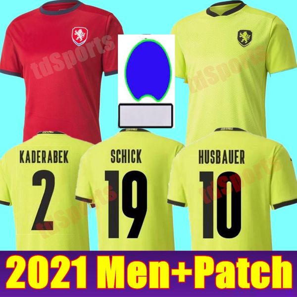 2021 men european cup czech republic soccer jersey home away 21 22 #10 husbauer #14 jankto soucek skoda shirt national team football uniform, Black;yellow
2021 men european cup czech republic soccer jersey home away 21 22 #10 husbauer #14 jankto soucek skoda shirt national team football uniform, Black;yellow