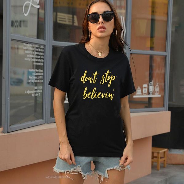 women's t-shirt don't sbelieving gold print women tshirts daily casual black white funny letters summer fashion girl tee
women's t-shirt don't sbelieving gold print women tshirts daily casual black white funny letters summer fashion girl tee