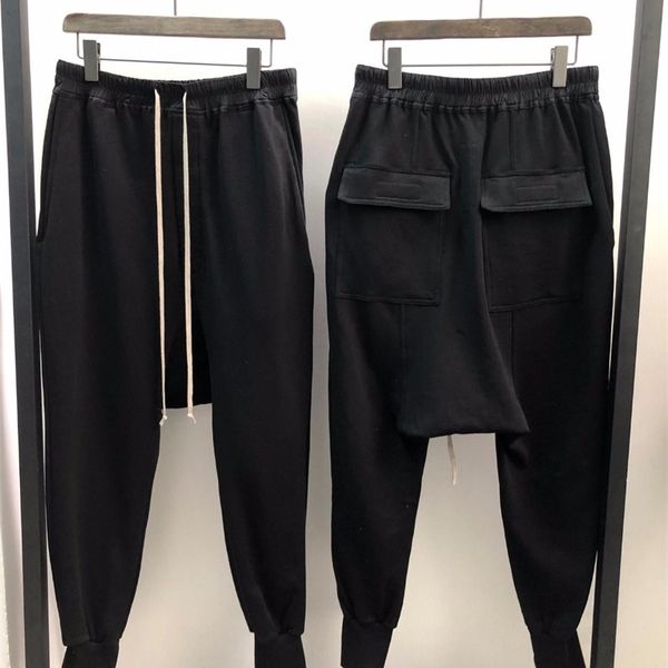 owen seak men casual harem pants 100% cotton gothic clothing sweatpants spring autumn women high street hip hop loose 210715, Black
owen seak men casual harem pants 100% cotton gothic clothing sweatpants spring autumn women high street hip hop loose 210715, Black