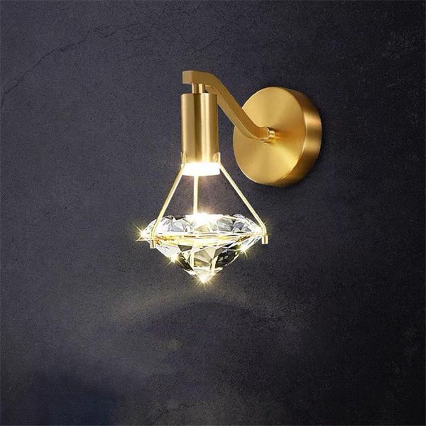 wall lamps modern luxury diamond design k9 crystal lamp living room bedroom tv background aisle light fixtures stair sconce
wall lamps modern luxury diamond design k9 crystal lamp living room bedroom tv background aisle light fixtures stair sconce