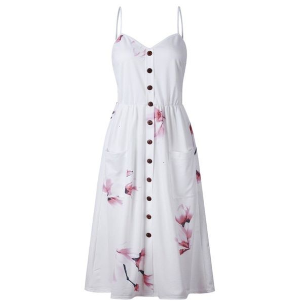 popular dress printed drawstring hot, White;black