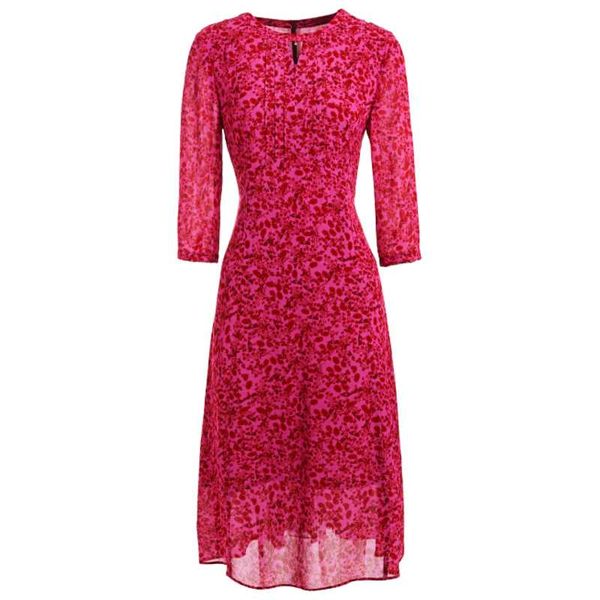 casual dresses gowani fuchsia floral print keyhole neck plicated 3/4 sleeve a-line dress women elegant party dinner beach wear, Black;gray
casual dresses gowani fuchsia floral print keyhole neck plicated 3/4 sleeve a-line dress women elegant party dinner beach wear, Black;gray