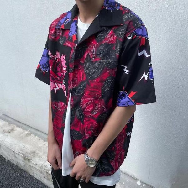men's casual shirts ik0171 fashion 2021 runway luxury european design party style clothing, White;black
men's casual shirts ik0171 fashion 2021 runway luxury european design party style clothing, White;black