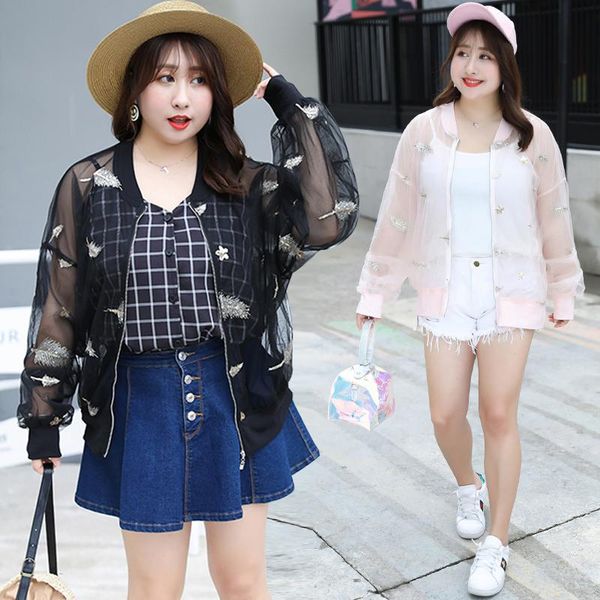 women's jackets korean style streetwear loose print full sleeve v-neck thin plus size xl-4xl women sunscreen coats 2021 summer selling, Black;brown
women's jackets korean style streetwear loose print full sleeve v-neck thin plus size xl-4xl women sunscreen coats 2021 summer selling, Black;brown