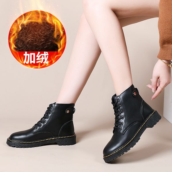 2020new product solid color ladies martin boots all-match flat boots casual shoes warm non-slip shoes fashion lace-up boots5-7.5
2020new product solid color ladies martin boots all-match flat boots casual shoes warm non-slip shoes fashion lace-up boots5-7.5