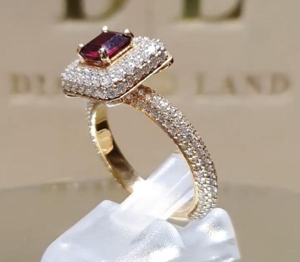 wedding rings exquisite red color square crystal for women simple classic jewelry bridal engagement bijoux femme, Slivery;golden
wedding rings exquisite red color square crystal for women simple classic jewelry bridal engagement bijoux femme, Slivery;golden