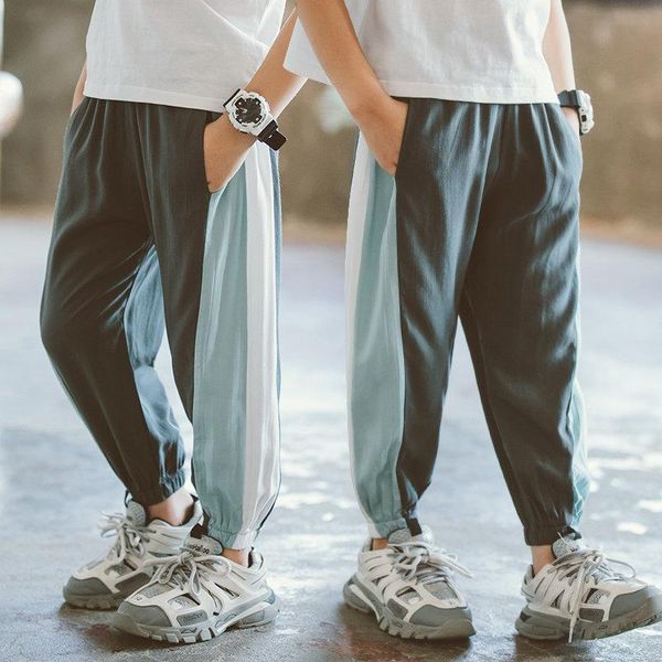 trousers children pants boy sports big spring autumn teenager casual kids train for boys clothes age 4-14 years old, Blue
trousers children pants boy sports big spring autumn teenager casual kids train for boys clothes age 4-14 years old, Blue