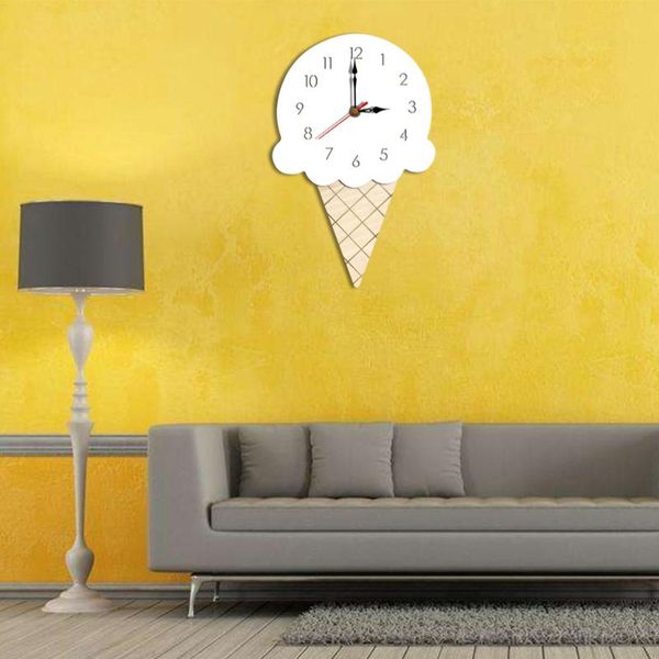 cartoon wall clock decoration ice cream clock acrylic hanging children for home living room kindergarten (white)
cartoon wall clock decoration ice cream clock acrylic hanging children for home living room kindergarten (white)
