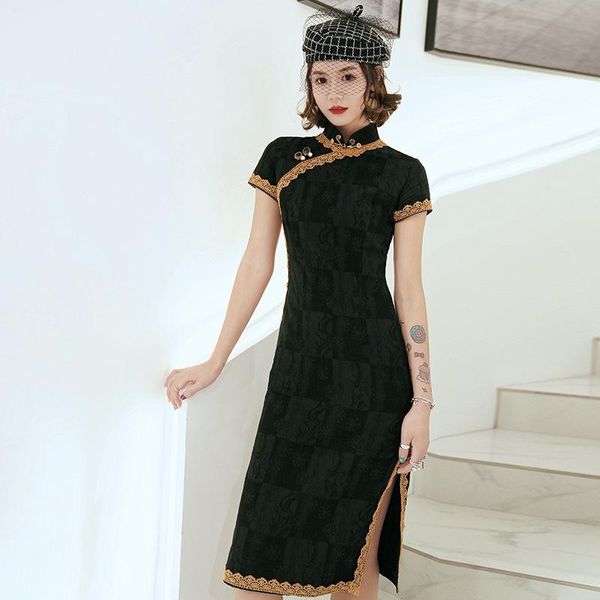 ethnic clothing elegant cotton linen chinese traditional women qipao slim vintage button mandarin collar ladies cheongsam evening dress, Red
ethnic clothing elegant cotton linen chinese traditional women qipao slim vintage button mandarin collar ladies cheongsam evening dress, Red