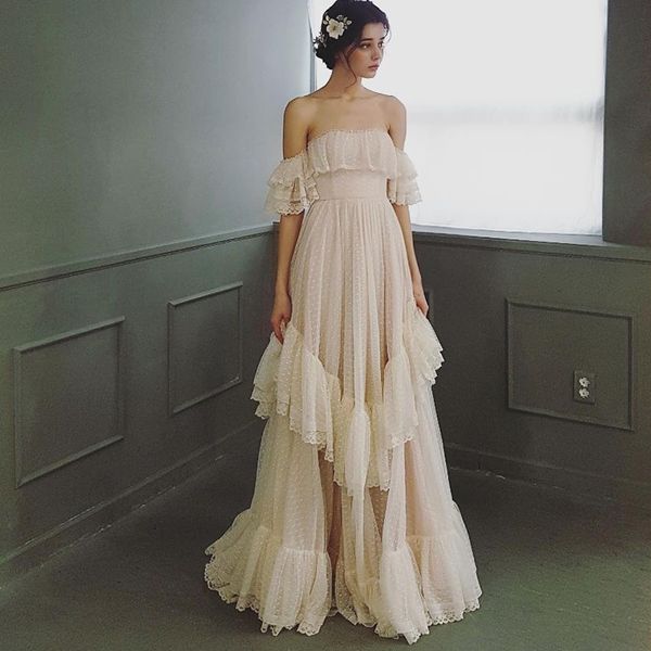 new off shoulder polka dots wedding 2021 vintage victorian lace lady a line boho bridal gown vestidos de novia 7ioi, White
new off shoulder polka dots wedding 2021 vintage victorian lace lady a line boho bridal gown vestidos de novia 7ioi, White