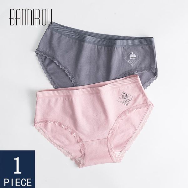 women's panties bannirou sale 1 pieces woman cotton female underwear soft comfortable briefs for lady 2021, Black;pink
women's panties bannirou sale 1 pieces woman cotton female underwear soft comfortable briefs for lady 2021, Black;pink