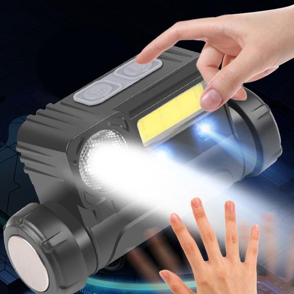 portable lanterns xpe+cob led sensor headlight usb rechargeable with magnet fixed focus head torch outdoor waterproof working lighting
portable lanterns xpe+cob led sensor headlight usb rechargeable with magnet fixed focus head torch outdoor waterproof working lighting