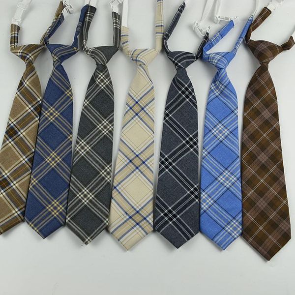 bow ties women plaid jk neck tie girls lazy skinny slim cute necktie uniform school student neckties gravatas cravat boys neckwear, Black;gray
bow ties women plaid jk neck tie girls lazy skinny slim cute necktie uniform school student neckties gravatas cravat boys neckwear, Black;gray
