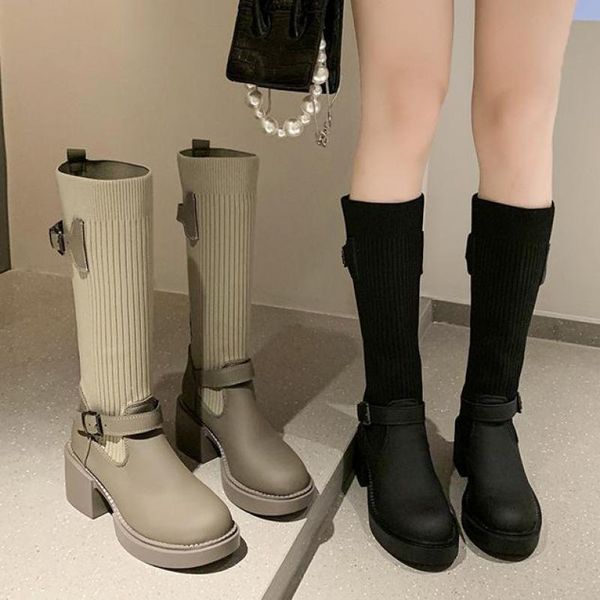 boots 2022 women casual autumn knee high pu leather platform riding ladies long botas de mujer ytmtloy stretch fabric winte, Black
boots 2022 women casual autumn knee high pu leather platform riding ladies long botas de mujer ytmtloy stretch fabric winte, Black
