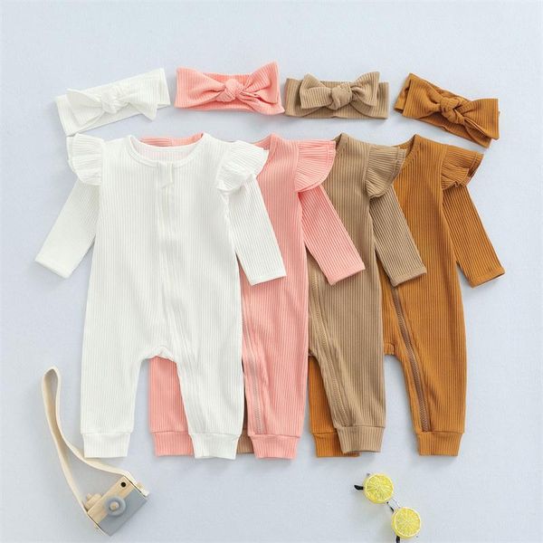 clothing sets baby 2 piece set long sleeve slant zipper ruffle solid color knitting fall jumpsuit + headband autumn clothes for boy girl 0-1, White
clothing sets baby 2 piece set long sleeve slant zipper ruffle solid color knitting fall jumpsuit + headband autumn clothes for boy girl 0-1, White