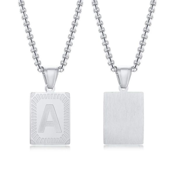pendant necklaces letapi punk vintage letters necklace for women stainless steel 26 a-z shiny out chain hip hop men jewelry, Silver
pendant necklaces letapi punk vintage letters necklace for women stainless steel 26 a-z shiny out chain hip hop men jewelry, Silver