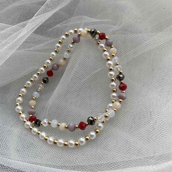 beaded, strands 2pcs/set white natural pearl bracelet& bangles for woman elegant retro gold color beads bracelet fashion girl's sweet j, Black
beaded, strands 2pcs/set white natural pearl bracelet& bangles for woman elegant retro gold color beads bracelet fashion girl's sweet j, Black