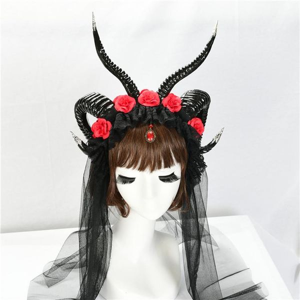 party masks steampunk horns headdress gothic headand halloween cosplay moon spirit dramatic crown demon lace witch headpiece
party masks steampunk horns headdress gothic headand halloween cosplay moon spirit dramatic crown demon lace witch headpiece