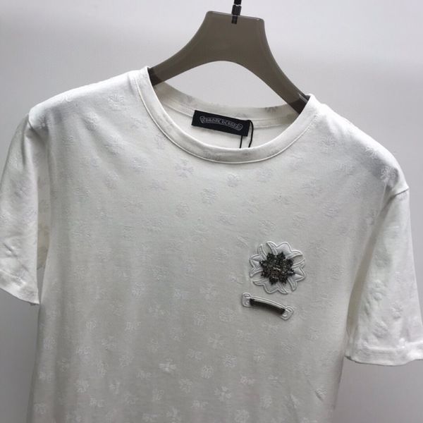 factory ch summer ch cro short sleeve men's cross sanskrit embroidered t-shirt, White
factory ch summer ch cro short sleeve men's cross sanskrit embroidered t-shirt, White