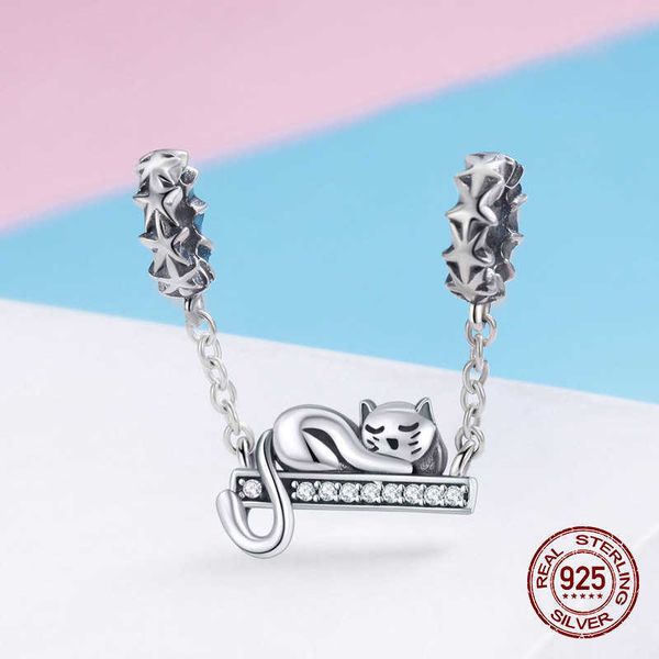 genuine 100% 925 sterling silver adorable cat necklace pendant fit bangle & bracelet charm original jewelry diy
genuine 100% 925 sterling silver adorable cat necklace pendant fit bangle & bracelet charm original jewelry diy
