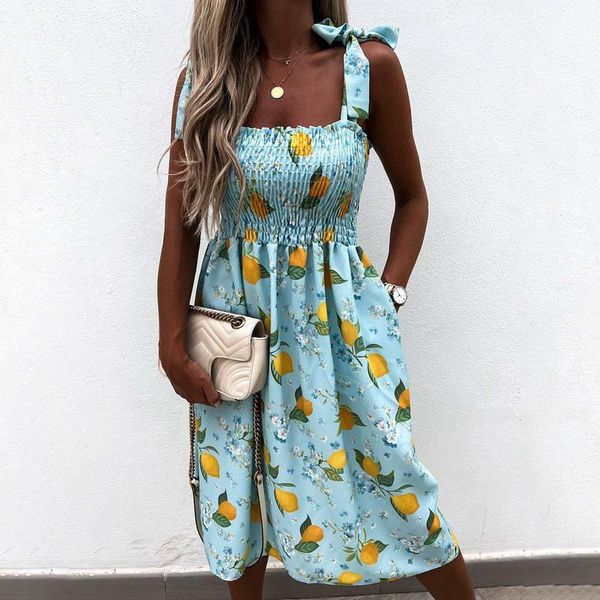 women's swimwear fashion women summer flower print a-line dress shrinkage design pockets bandage decor sling sleevelss square collar sl, White;black
women's swimwear fashion women summer flower print a-line dress shrinkage design pockets bandage decor sling sleevelss square collar sl, White;black