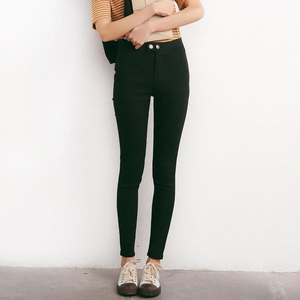 women's pants & capris 2021 autumn model magic ankle-length tight skinny thin super quality, Black;white
women's pants & capris 2021 autumn model magic ankle-length tight skinny thin super quality, Black;white