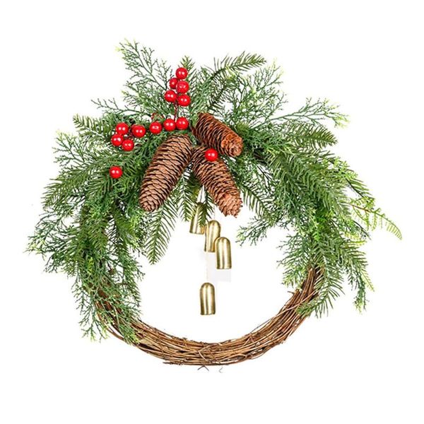 christmas decorations garlands wreath decorated with pine cones bell and rattan decoration front door wreaths for fa
christmas decorations garlands wreath decorated with pine cones bell and rattan decoration front door wreaths for fa