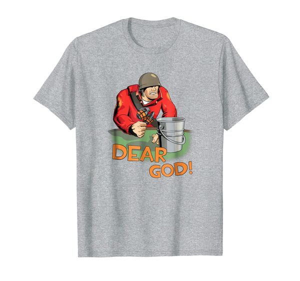soldier tf2 "red this is a bucket" t-shirt - trs127, White;black 
soldier tf2 "red this is a bucket" t-shirt - trs127, White;black