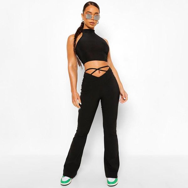 women's pants & capris black y2k v high waist bandage women straight solid elastic slim long trousers flare hollow out streetwear, Black;white
women's pants & capris black y2k v high waist bandage women straight solid elastic slim long trousers flare hollow out streetwear, Black;white