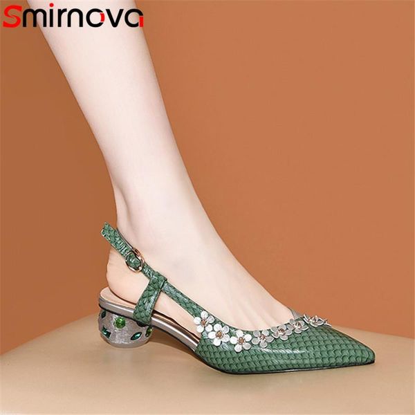 sandals smirnova 2021 arrive patent leather party shoes women pointed toe flower buckle slingback summer lady, Black
sandals smirnova 2021 arrive patent leather party shoes women pointed toe flower buckle slingback summer lady, Black