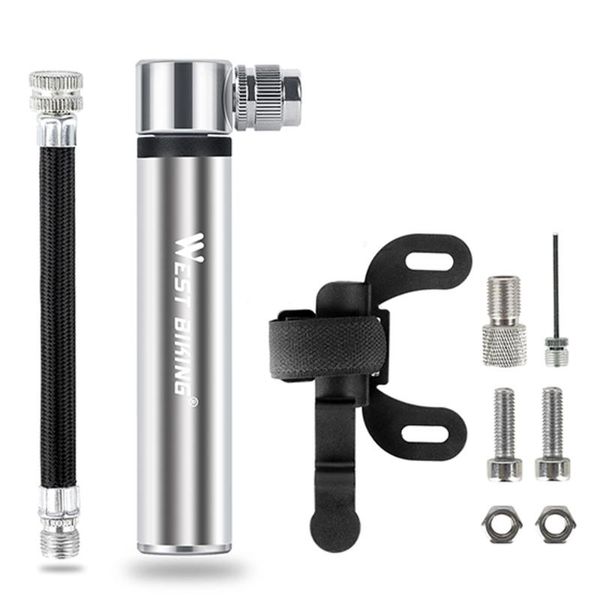 bike pumps west biking 120 psi air pump mini portable bicycle for basketball swimming rings schrader and presta valves
bike pumps west biking 120 psi air pump mini portable bicycle for basketball swimming rings schrader and presta valves